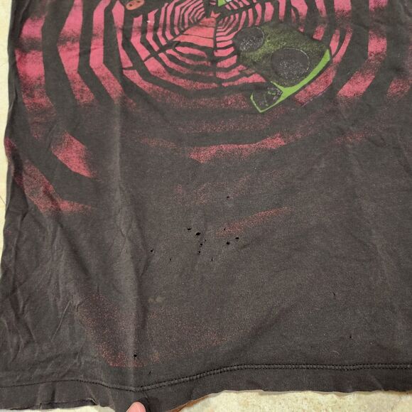 VTG MF Doom Invader Zim Nickelodeon Mens M Medium? Faded Distressed T Shirt - Picture 7 of 10